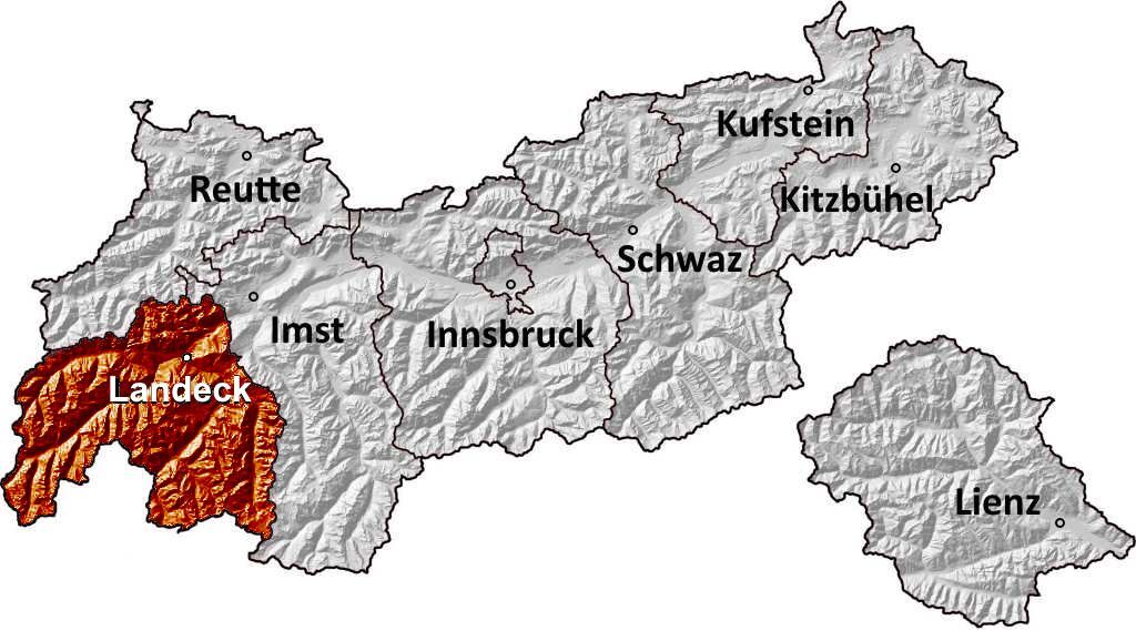 Webcams in den Tiroler Regionen und Bezirken
